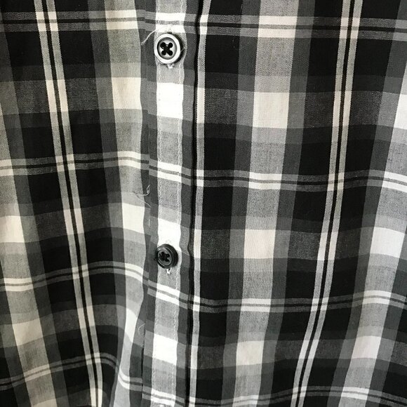 Alfani Men Slim Fit Plaid Long Sleeve Button-Down Shirt - Picture 7 of 14